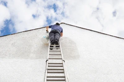 Peinture extérieure à Truyes — façades et ravalement